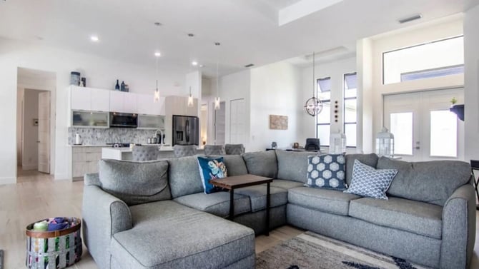 Villa White Sands Open-Plan Living