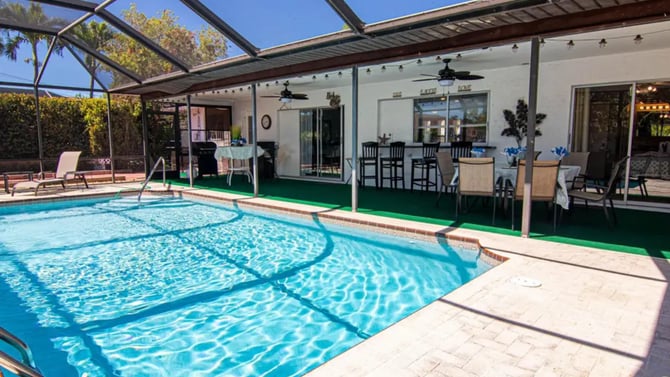 Coastal Coral Paradise Screened Pool & Lanai
