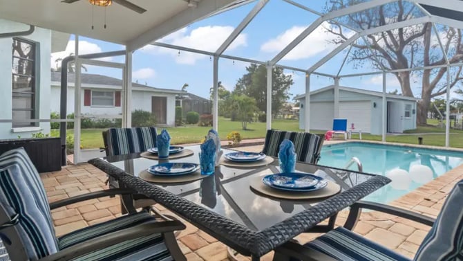 Indoor-Outdoor Living & Pool Relaxation